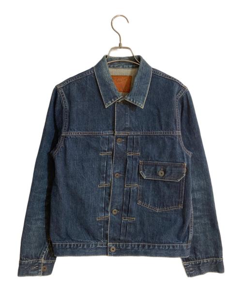 BURGUS PLUS（バーガスプラス）BURGUS PLUS (バーガスプラス) 1stTYPEデニムジャケット インディゴ サイズ:38の古着・服飾アイテム