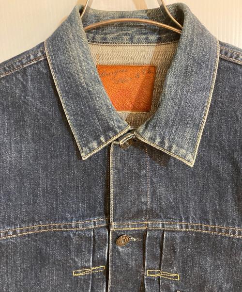 BURGUS PLUS（バーガスプラス）BURGUS PLUS (バーガスプラス) 1stTYPEデニムジャケット インディゴ サイズ:38の古着・服飾アイテム