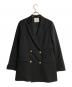GALLARDA GALANTE（ガリャルダガランテ）の古着「ピークドラペルジャケット」｜ブラック