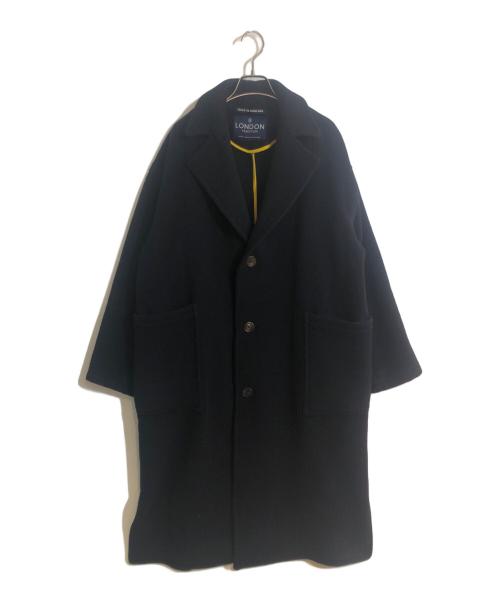 LONDON Tradition（ロンドントラディション）LONDON Tradition (ロンドントラディション) BEAMS Lights (ビームスライト) ウールチェスターコート ネイビー サイズ:38の古着・服飾アイテム