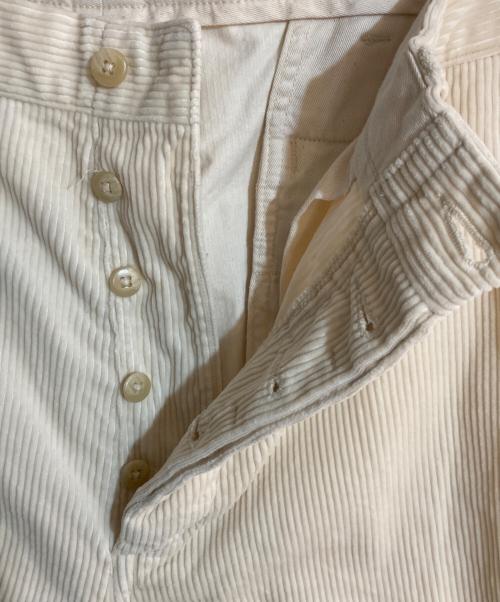 POLO RALPH LAUREN（ポロ・ラルフローレン）POLO RALPH LAUREN (ポロ・ラルフローレン) THE BIG CHINO 太畝コーデュロイパンツ ホワイト サイズ:W32×L32の古着・服飾アイテム