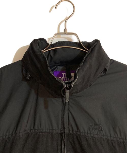 THE NORTHFACE PURPLELABEL（ザ・ノースフェイス パープルレーベル）THE NORTHFACE PURPLELABEL (ザ・ノースフェイス パープルレーベル) Indigo Mountain WIND Pullover/インディゴマウンテンウィングプルオーバー ブラック サイズ:Lの古着・服飾アイテム