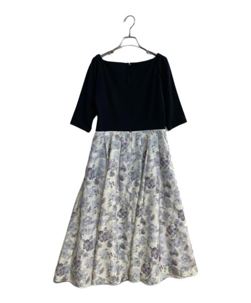 TOCCA（トッカ）TOCCA (トッカ) ヨンア (ヨンア) 大人百花 (オトナヒャッカ) 【洗える】BOTANICAL GARDEN PARTY ドレス パープル サイズ:2の古着・服飾アイテム