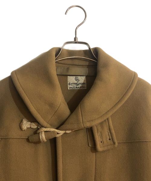 KAPTAIN SUNSHINE（キャプテンサンシャイン）KAPTAIN SUNSHINE (キャプテンサンシャイン) ショールカラーダッフルコート ブラウン サイズ:Sの古着・服飾アイテム