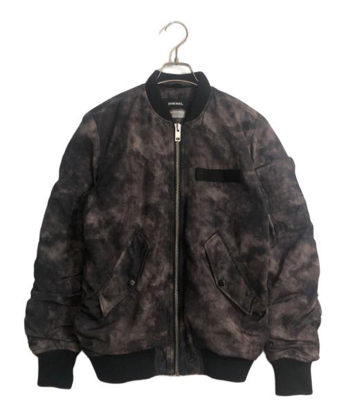 DIESEL（ディーゼル）DIESEL (ディーゼル) THINSULATE W-NOVELS MA-1*/シンサレートダブリューノーベルズエムエーワン グレー サイズ:XSの古着・服飾アイテム