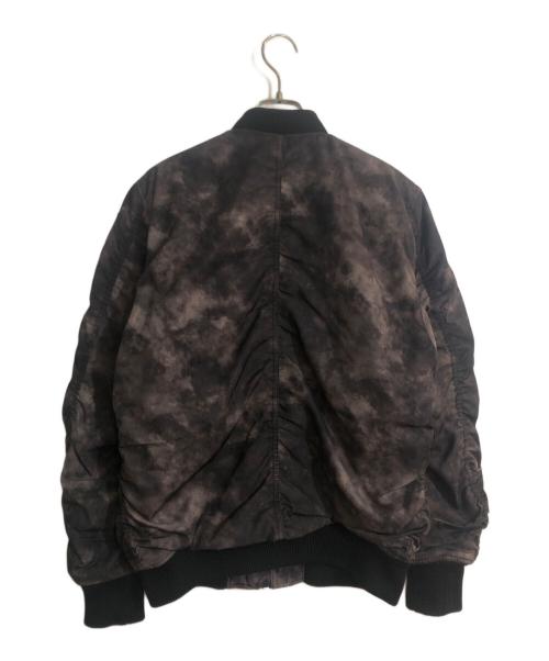 DIESEL（ディーゼル）DIESEL (ディーゼル) THINSULATE W-NOVELS MA-1*/シンサレートダブリューノーベルズエムエーワン グレー サイズ:XSの古着・服飾アイテム