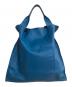 JIL SANDER (ジルサンダー) XIAO レザーハンドバッグ ブルー：35000円