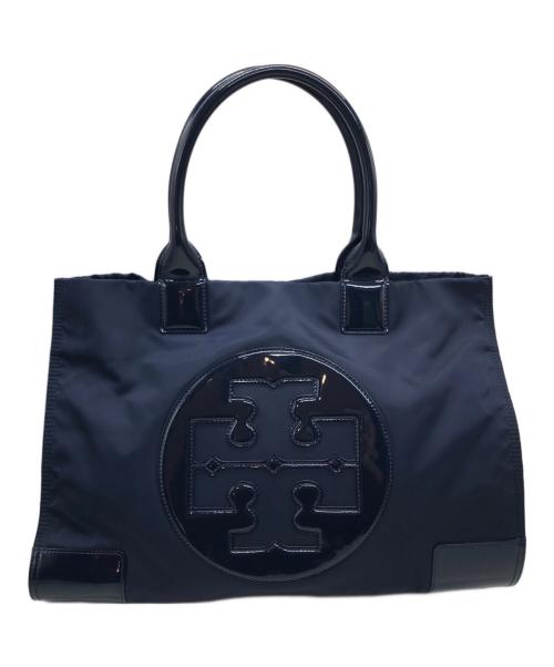 TORY BURCH（トリーバーチ）TORY BURCH (トリーバーチ) ナイロントートバッグ ネイビーの古着・服飾アイテム