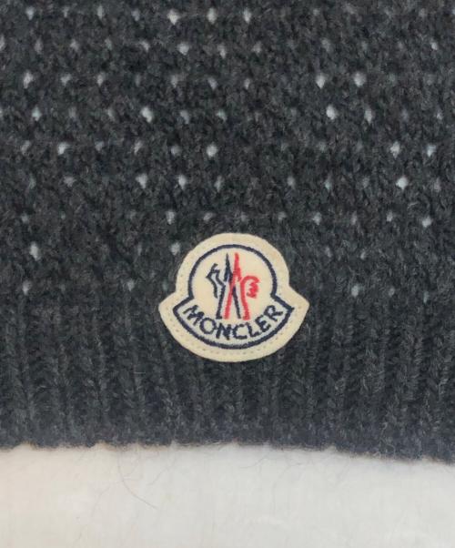 MONCLER（モンクレール）MONCLER (モンクレール) SCIARPA マフラー グレーの古着・服飾アイテム