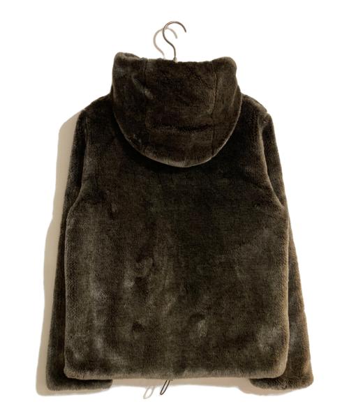 Max Mara WEEK END LINE（マックスマーラ ウイークエンドライン）MAX MARA WEEK END LINE (マックスマーラ ウイークエンドライン) リバーシブルファージャケット ブラウン サイズ:Lの古着・服飾アイテム