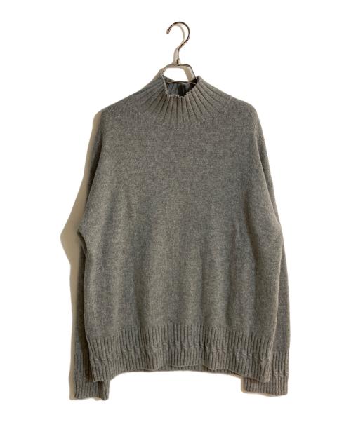 theory luxe（セオリーリュクス）theory luxe (セオリーリュクス) Cashmere Grace ハイネックカシミヤニット グレー サイズ:40の古着・服飾アイテム