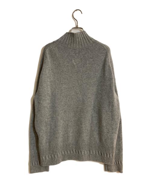 theory luxe（セオリーリュクス）theory luxe (セオリーリュクス) Cashmere Grace ハイネックカシミヤニット グレー サイズ:40の古着・服飾アイテム