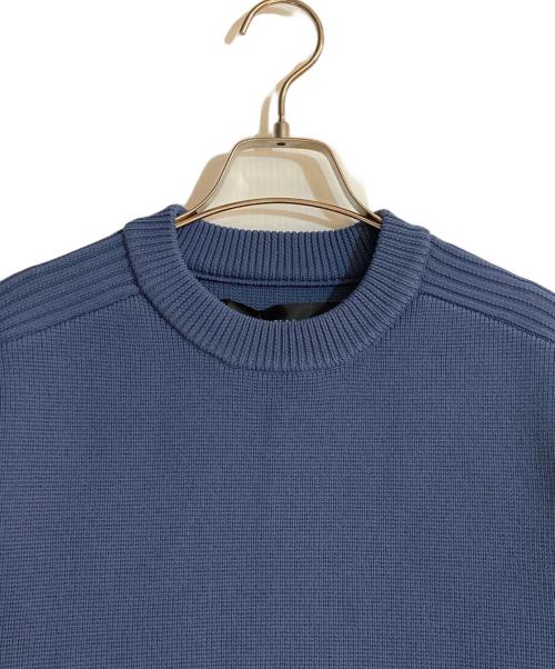 AKM Contemporary（エーケーエムコンテンポラリー）AKM Contemporary (エーケーエムコンテンポラリー) ミックスリブエアリーニット SN52 NAVY サイズ:M 未使用品の古着・服飾アイテム