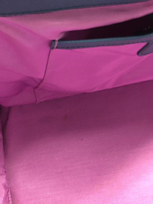 A.D.M.J.（エーディーエムジェイ）A.D.M.J. (エーディーエムジェイ) レザーハンドバッグ ブラックの古着・服飾アイテム