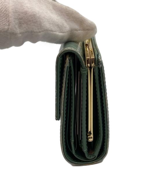 ANNA SUI（アナスイ）ANNA SUI (アナスイ) 2つ折り財布 グリーンの古着・服飾アイテム