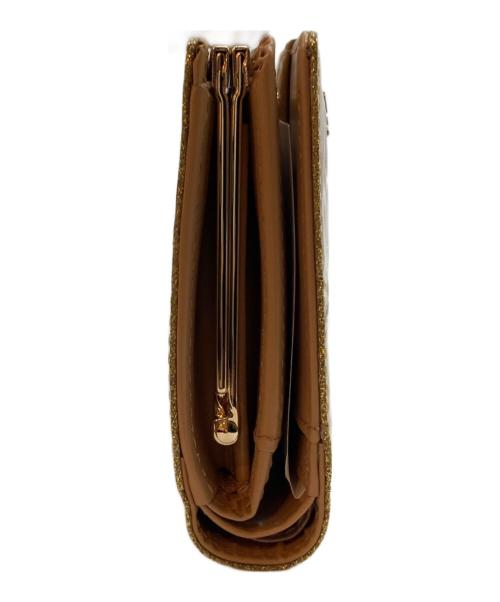 ANNA SUI（アナスイ）ANNA SUI (アナスイ) 2つ折り財布 イエローの古着・服飾アイテム