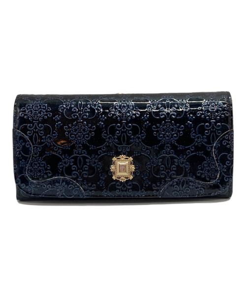 ANNA SUI（アナスイ）ANNA SUI (アナスイ) 長財布 ブラックの古着・服飾アイテム