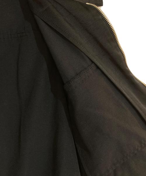 DKNY（ダナキャランニューヨーク）DKNY (ダナキャランニューヨーク) サテンモーターサイクルジャケット ブラック サイズ:XLの古着・服飾アイテム