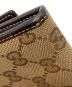 中古・古着 GUCCI (グッチ) ラブリーハートロングウォレット ブラウン：10000円