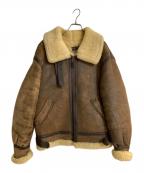 AVIREXアヴィレックス）の古着「B-3フライトジャケット」｜ブラウン