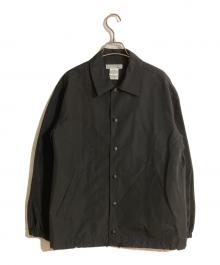 UNION LAUNCH×Ron Herman（ユニオンランチ×ロンハーマン）の古着「Cotton Nylon Coach Jacket/コットンナイロンコーチジャケット」｜ブラック