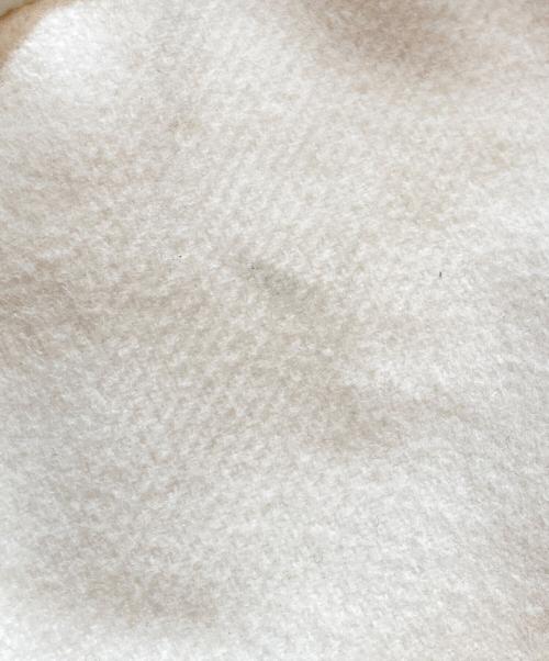 HERNO（ヘルノ）HERNO (ヘルノ) ウールコンビフーデットダウンジャケット アイボリー サイズ:44の古着・服飾アイテム