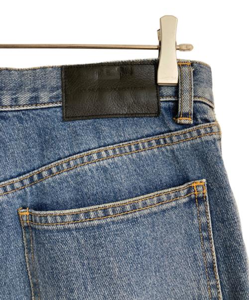 JOHN LAWRENCE SULLIVAN（ジョン ローレンス サリバン）JOHN LAWRENCE SULLIVAN (ジョン ローレンス サリバン) WASHED DENIM FLARED フレアデニムパンツ インディゴ サイズ:Sの古着・服飾アイテム