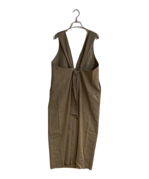 SACRA（サクラ）SACRA (サクラ) VISCOSE LINEN OP ブラウン サイズ:３8の古着・服飾アイテム