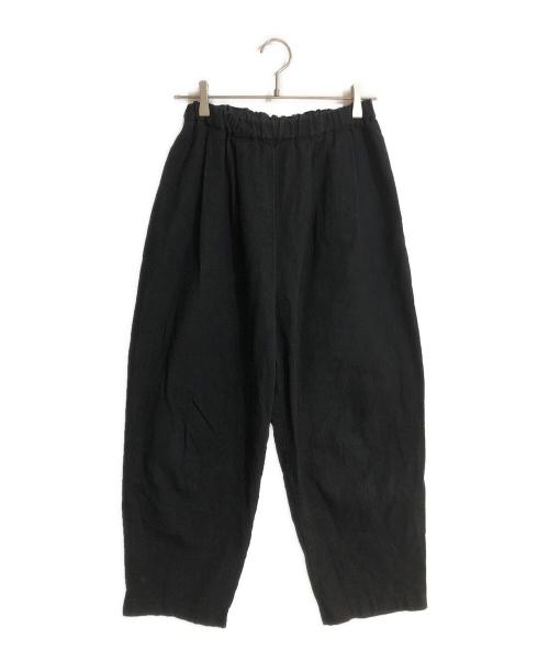 KAGURE（カグレ）kagure (カグレ) リネンコットンサルエルパンツ ブラック サイズ:FREEの古着・服飾アイテム