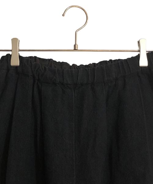 KAGURE（カグレ）kagure (カグレ) リネンコットンサルエルパンツ ブラック サイズ:FREEの古着・服飾アイテム