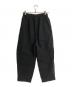 kagure (カグレ) リネンコットンサルエルパンツ ブラック サイズ:FREE：10000円