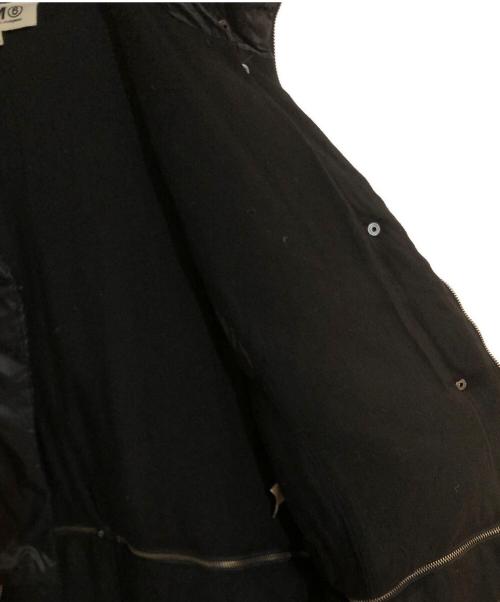 MM6 Maison Margiela（エムエムシックスメゾンマルジェラ）MM6 Maison Margiela (エムエムシックスメゾンマルジェラ) 2way ダウン ジャケット ブラック サイズ:不明の古着・服飾アイテム