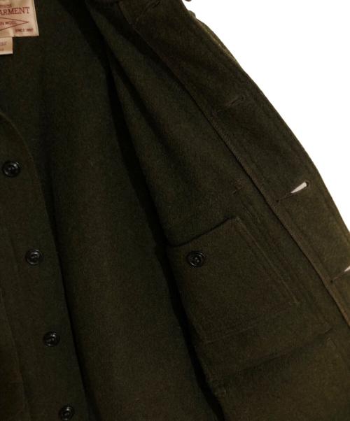 FILSON GARMENT（フィルソン ガーメント）FILSON GARMENT (フィルソン ガーメント) シングルマッキーノクルーザージャケット オリーブ サイズ:ＸＳの古着・服飾アイテム