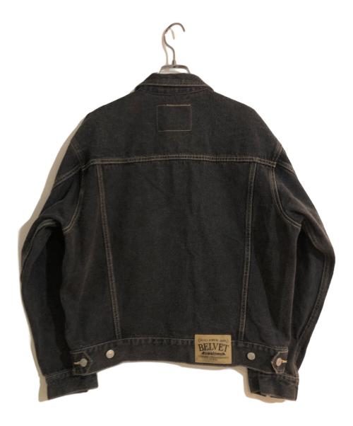 BELVET（ベルベット）BELVET (BELVET) デニムジャケット グレー サイズ:Mの古着・服飾アイテム
