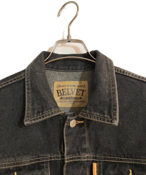 BELVET（ベルベット）BELVET (BELVET) デニムジャケット グレー サイズ:Mの古着・服飾アイテム