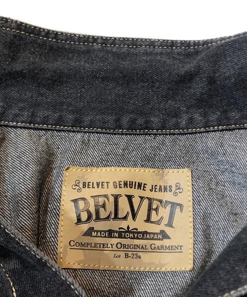 BELVET（ベルベット）BELVET (BELVET) デニムジャケット グレー サイズ:Mの古着・服飾アイテム