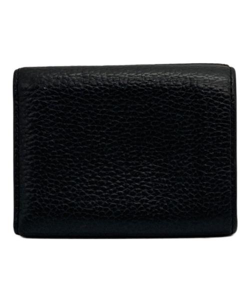 MARC JACOBS（マークジェイコブス）MARC JACOBS (マークジェイコブズ) 3つ折り財布 ブラックの古着・服飾アイテム