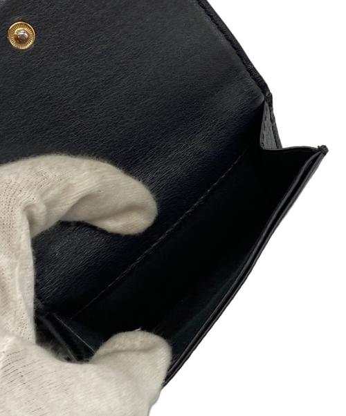 MARC JACOBS（マークジェイコブス）MARC JACOBS (マークジェイコブズ) 3つ折り財布 ブラックの古着・服飾アイテム