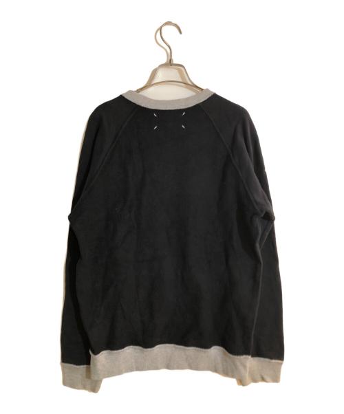 Maison Margiela（メゾンマルジェラ）Maison Margiela (メゾンマルジェラ) 14SSインサイドアウトスウェット ブラック サイズ:46の古着・服飾アイテム