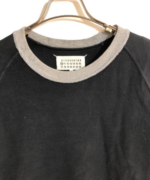 Maison Margiela（メゾンマルジェラ）Maison Margiela (メゾンマルジェラ) 14SSインサイドアウトスウェット ブラック サイズ:46の古着・服飾アイテム