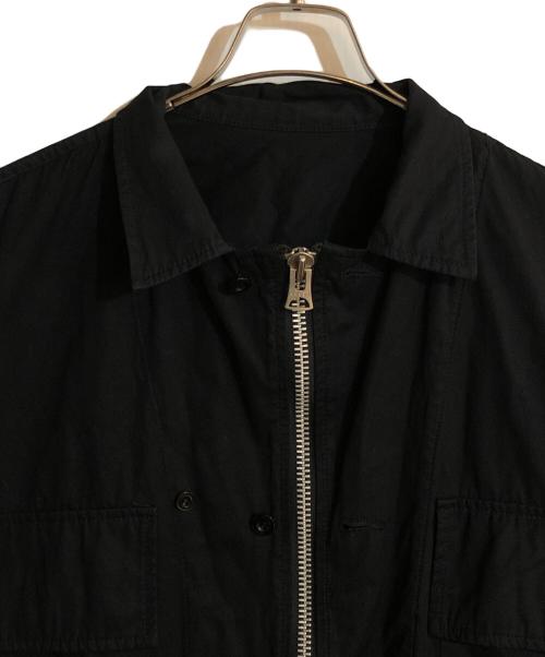 sacai（サカイ）sacai (サカイ) ポプリンシャツジャケット ブラック サイズ:3の古着・服飾アイテム