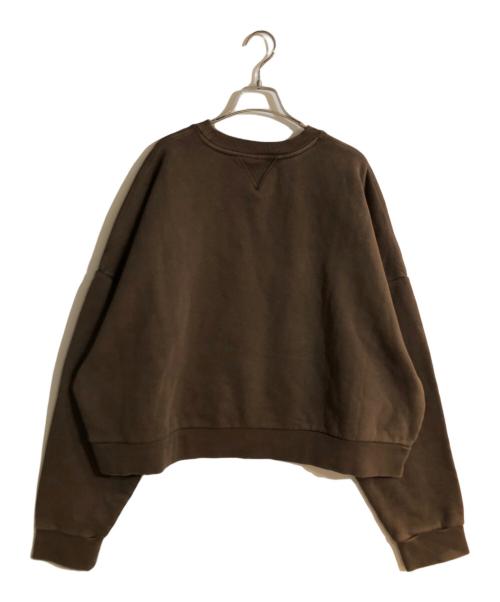 entire studios（エンタイアスタジオ）entire studios (エンタイアスタジオ) BOX CREW/WASH ブラウン サイズ:Mの古着・服飾アイテム