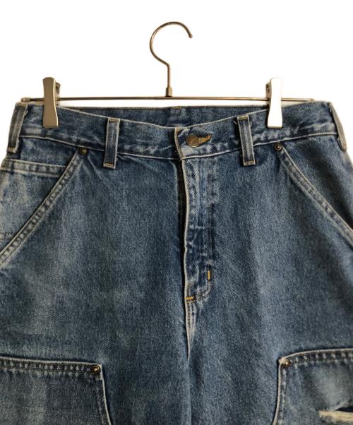 CarHartt（カーハート）CarHartt (カーハート) ダブルニーペインターデニムパンツ インディゴ サイズ:W30の古着・服飾アイテム