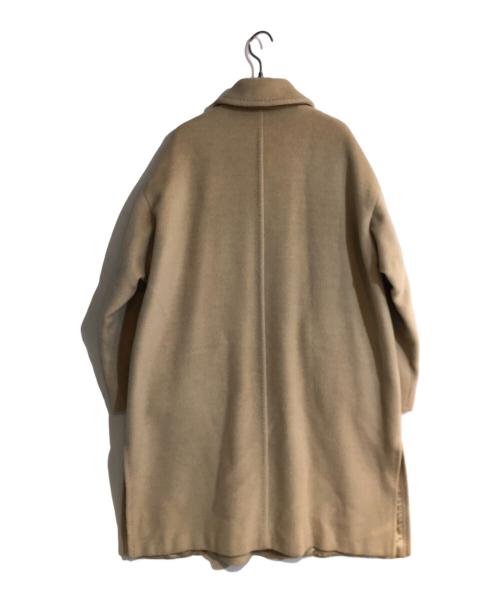 MaxMara（マックスマーラ）MaxMara (マックスマーラ) カシミヤ混ウールコート ベージュ サイズ:40の古着・服飾アイテム