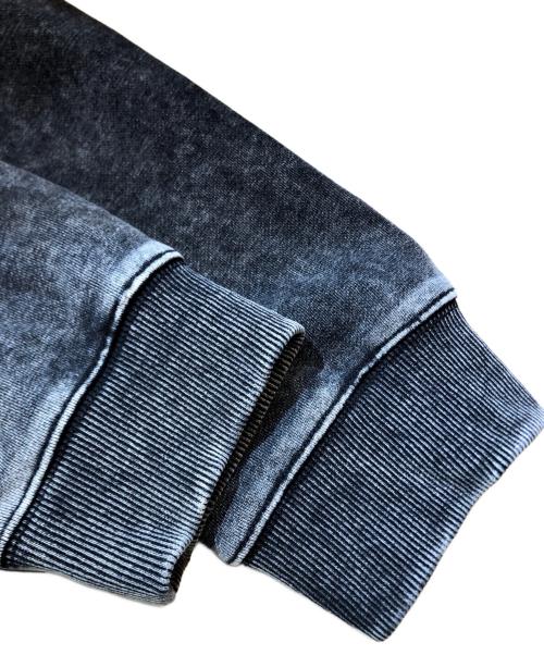 btmk（ビーティーエムケー）btmk (ビーティーエムケー) ウォッシュ加工パーカー ブラック サイズ:XLの古着・服飾アイテム