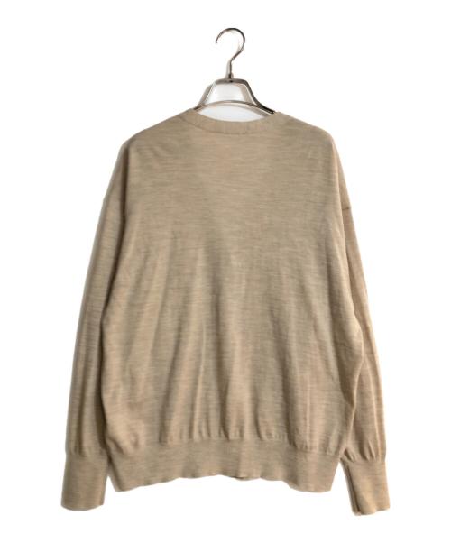 L'appartement（アパルトモン）L'appartement (アパルトモン) WISH High Gauge Cardigan ベージュ サイズ:不明の古着・服飾アイテム