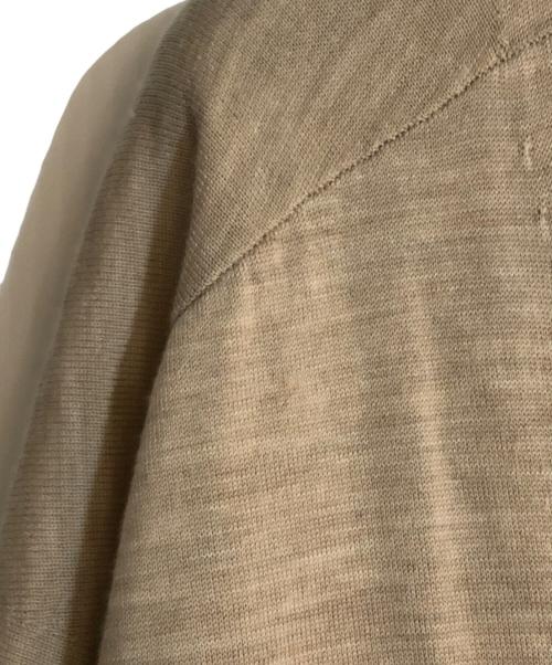 L'appartement（アパルトモン）L'appartement (アパルトモン) WISH High Gauge Cardigan ベージュ サイズ:不明の古着・服飾アイテム