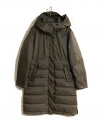 NANGAナンガ）の古着「AURORA TEX DOWN HALF COAT」｜グリーン