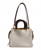 COACHコーチ）の古着「ローグ2WAYショルダーバッグ」｜ホワイト