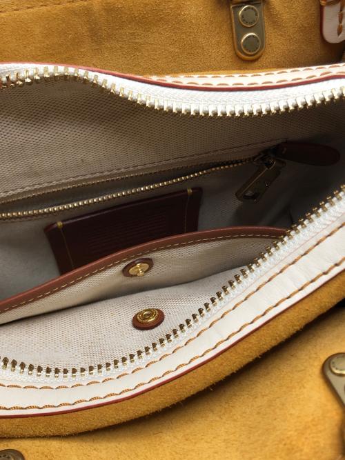 COACH（コーチ）COACH (コーチ) ローグ2WAYショルダーバッグ ホワイトの古着・服飾アイテム